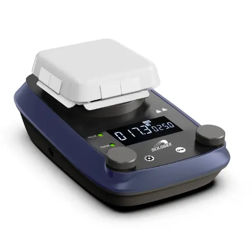 [512142019999] SCILOGEX SCI4-550H 4 x 4 in. Hotplate, ceramic-glass plate, 110V, with Timer 50/60Hz US Plug
