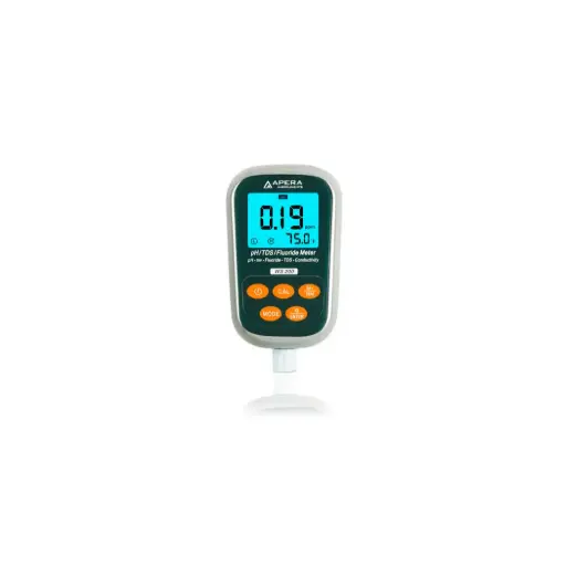 [WS200] WS200 Fluoride/pH/Conductivity 7-in-1 Portable Meter Kit